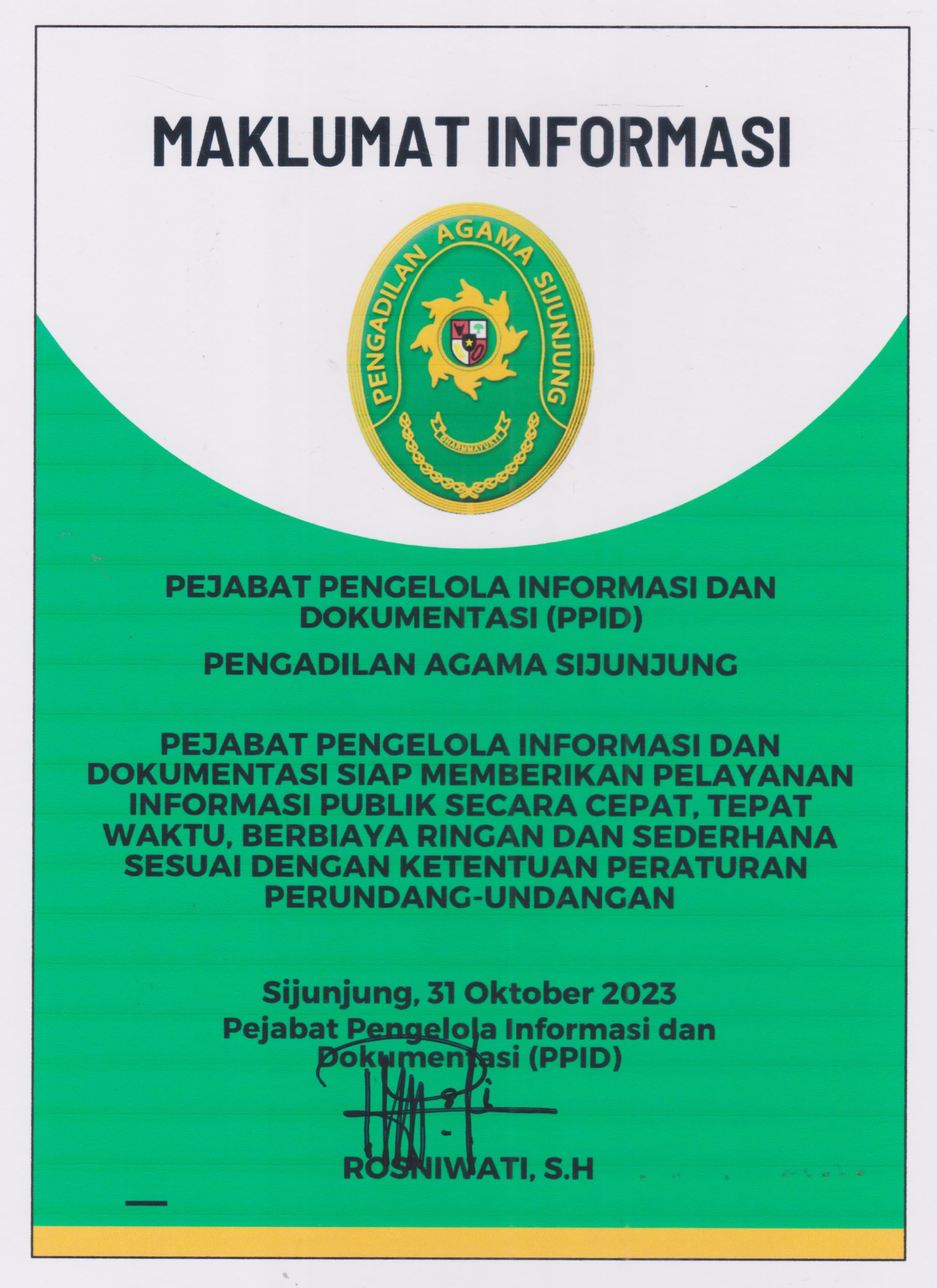 Maklumat Informasi